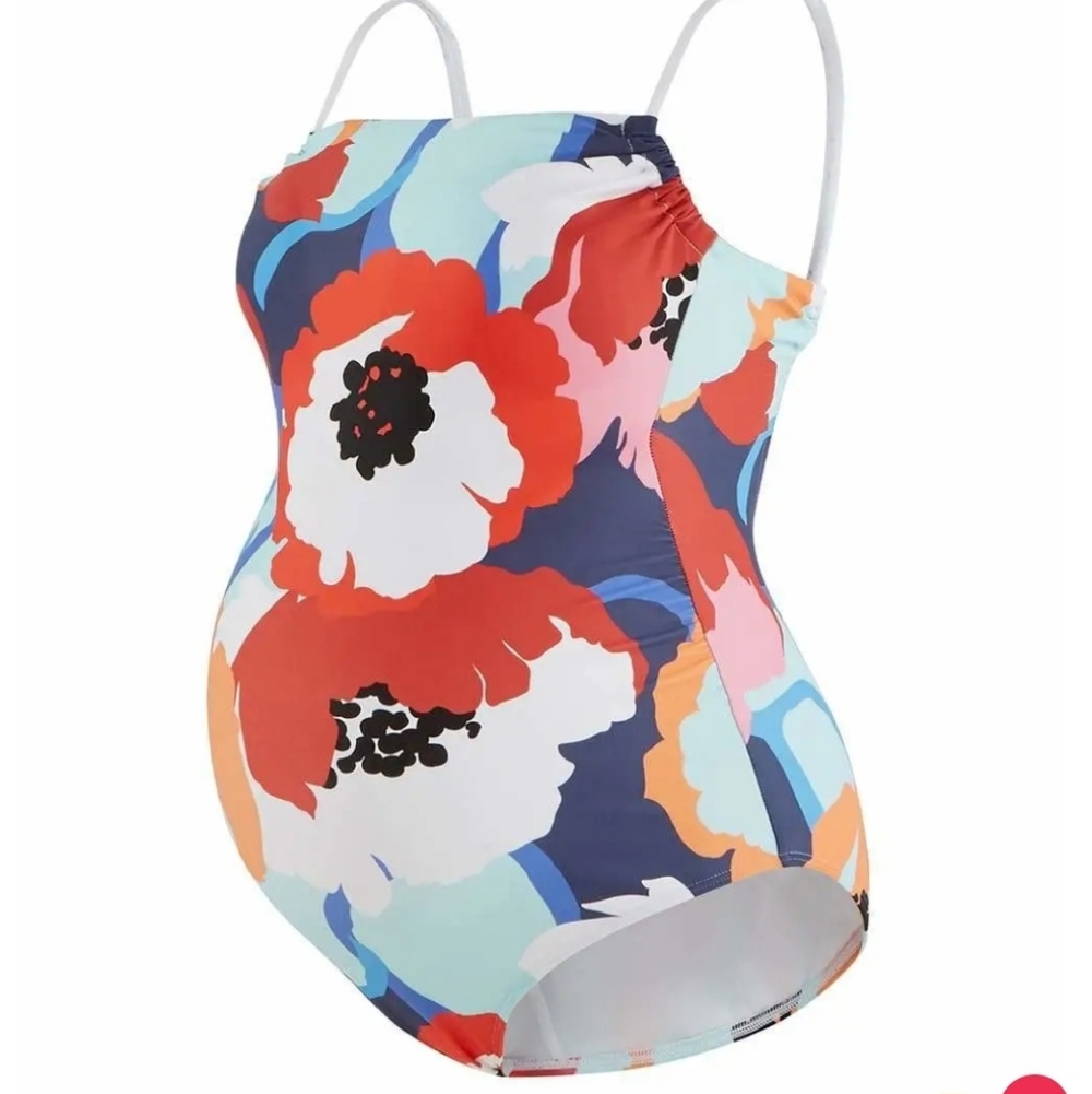 Cache Coeur Poppy One-Piece Maternity Swimsuit S - Picture 3 of 3